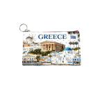 Πορτοφόλι Souvenir μπρελόκ - PVC - Greece - 16*10cm - 871718