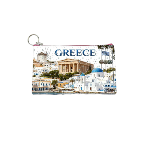 Πορτοφόλι Souvenir μπρελόκ - PVC - Greece - 16*10cm - 871718