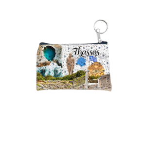 Πορτοφόλι Souvenir μπρελόκ - PVC - Thassos - 11*7cm - 871735