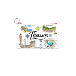 Πορτοφόλι Souvenir μπρελόκ - PVC - Thassos - 16*10cm - 871712