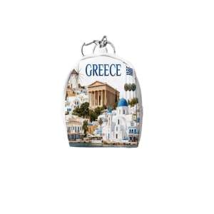 Πορτοφόλι Souvenir μπρελόκ mini - PVC - Greece - 7*9*4.5cm - 871798