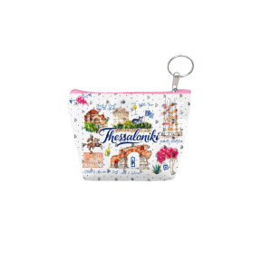 Πορτοφόλι Souvenir μπρελόκ mini - PVC - Thessaloniki - 11*7*4cm - 871804