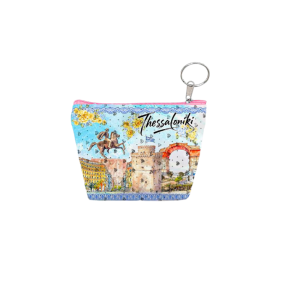Πορτοφόλι Souvenir μπρελόκ mini - PVC - Thessaloniki - 11*7*4cm - 871807