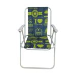 Πτυσσόμενη καρέκλα camping - 1215-3 - 241736 - Blue/Green