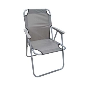 Πτυσσόμενη καρέκλα camping - 1601 - 100052 - Grey