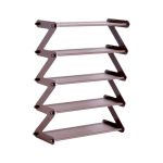 Ραφιέρα παπουτσιών 5 επιπέδων - YH8802-5 - 522466 - Brown