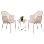 ΣΕΤ LOUNGE 3TMX ΕΞ.ΧΩΡΟΥ FB921107.03 ΑΛΟΥΜΙΝΙΟ & ΜΕΤΑΛΛΟ ΣΕ ΚΑΠΟΥΤΣΙΝΟ