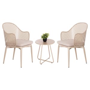 ΣΕΤ LOUNGE 3TMX ΕΞ.ΧΩΡΟΥ FB921107.03 ΑΛΟΥΜΙΝΙΟ & ΜΕΤΑΛΛΟ ΣΕ ΚΑΠΟΥΤΣΙΝΟ