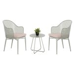 ΣΕΤ LOUNGE 3TMX ΕΞ.ΧΩΡΟΥ FB921107.06 ΑΛΟΥΜΙΝΙΟ & ΜΕΤΑΛΛΟ ΣΕ ΦΥΣΤΙΚΙ