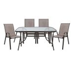 ΣΕΤ ΤΡΑΠΕΖΑΡΙΑΣ ΕΞ.ΧΩΡΟΥ 5ΤΜΧ FB95200.02 ΜΕ 4 ΚΑΡΕΚΛΕΣ & ΤΡΑΠΕΖΙ 140Χ80--ΚΑΦΕ