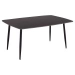 ΤΡΑΠΕΖΙ FB918150.02 ΚΕΡΑΜΙΚΟ TOP ΜΕ ΟΨΗ ΜΑΥΡΟ ΜΑΡΜΑΡΟ 160x80x74Υεκ.