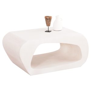 ΤΡΑΠΕΖΙ ΣΑΛΟΝΙΟΥ FB918071 MDF ΣΕ ΥΠΟΛΕΥΚΟ ΧΡΩΜΑ 100x60x45Υεκ.