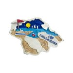Τουριστικό μαγνητάκι Souvenir - Σετ 12pcs - Chalkidiki - 678585