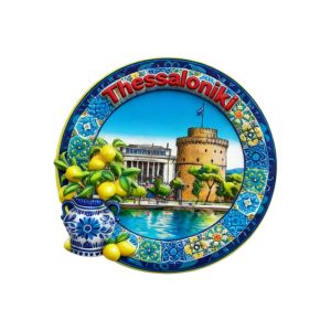 Τουριστικό μαγνητάκι Souvenir - Σετ 12pcs - Thessaloniki - 678572