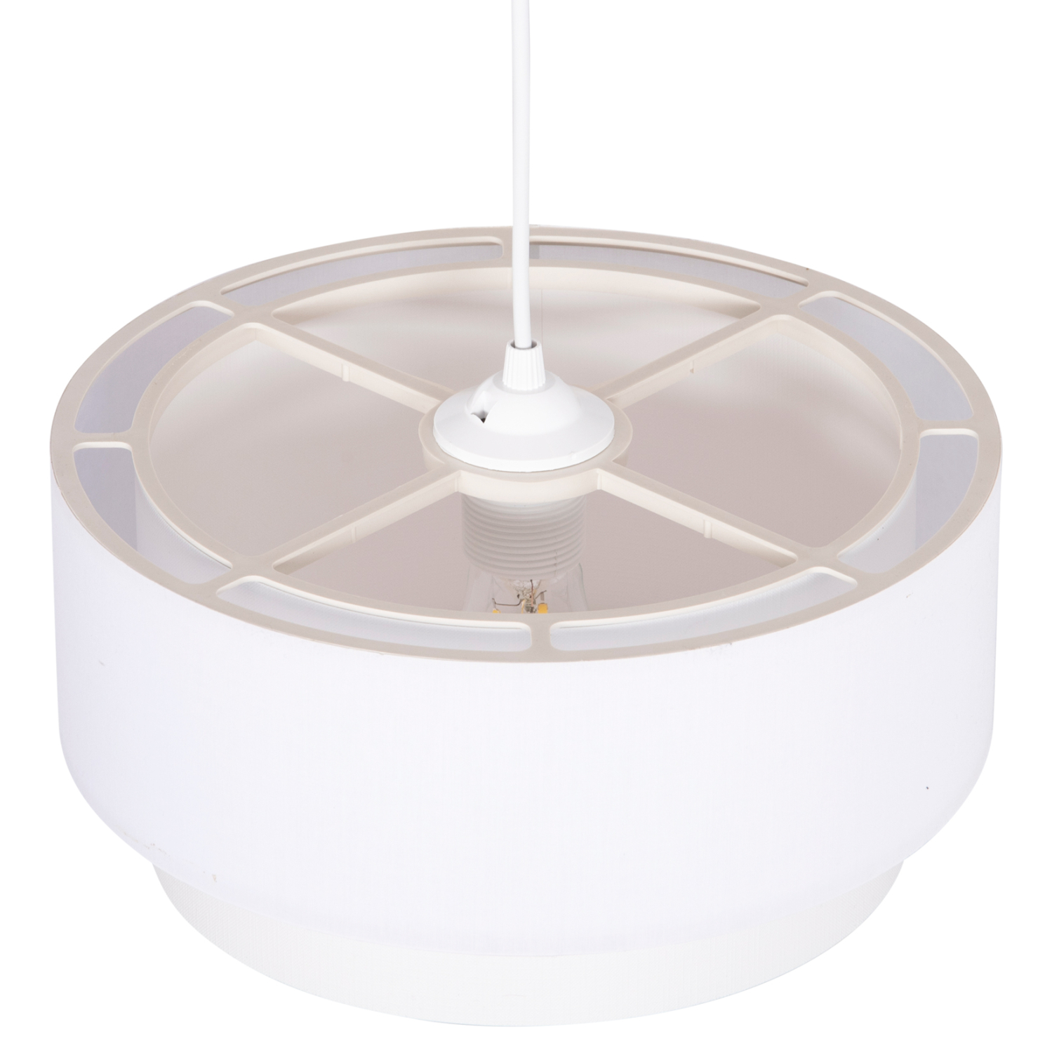 ΦΩΤΙΣΤΙΚΟ ΟΡΟΦΗΣ ΚΥΛΙΝΔΡΙΚΟ FB94707.01 PVC ΣΕ ΛΕΥΚΟ Φ30x70Υεκ. - Image 4