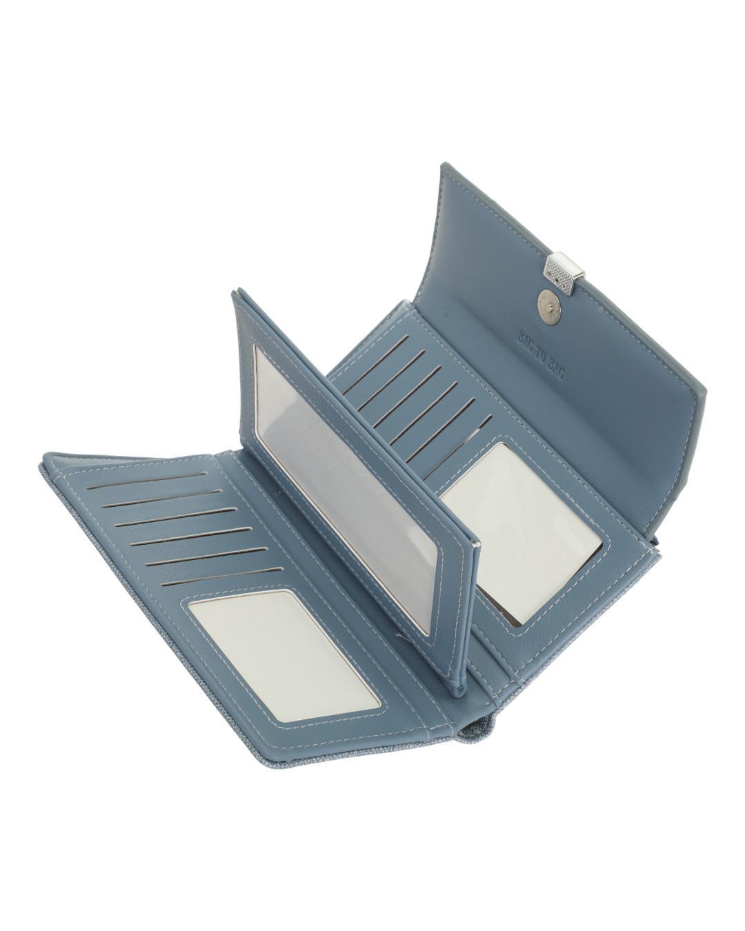 Πορτοφόλι YC03082 - Μπλέ BAG TO BAG - Image 3