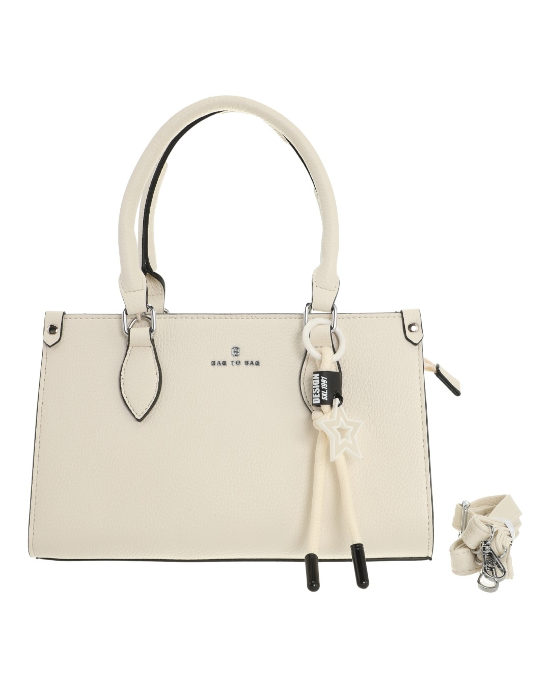 BAG TO BAG ΤΣΑΝΤΑ ΏΜΟΥ BY-88175 - Μπέζ ΓΥΝΑΙΚΕΙΕΣ ΤΣΑΝΤΕΣ > SPRING – SUMMER 2026 > Τσάντες Χειρός - Γυναικείες Τσάντες
