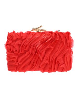 BAG TO BAG Τσάντα clutch MD-2563 - Κόκκινο ΓΥΝΑΙΚΕΙΕΣ ΤΣΑΝΤΕΣ > SPRING – SUMMER 2026 > Τσάντες Φάκελοι - Γυναικείες Τσάντες