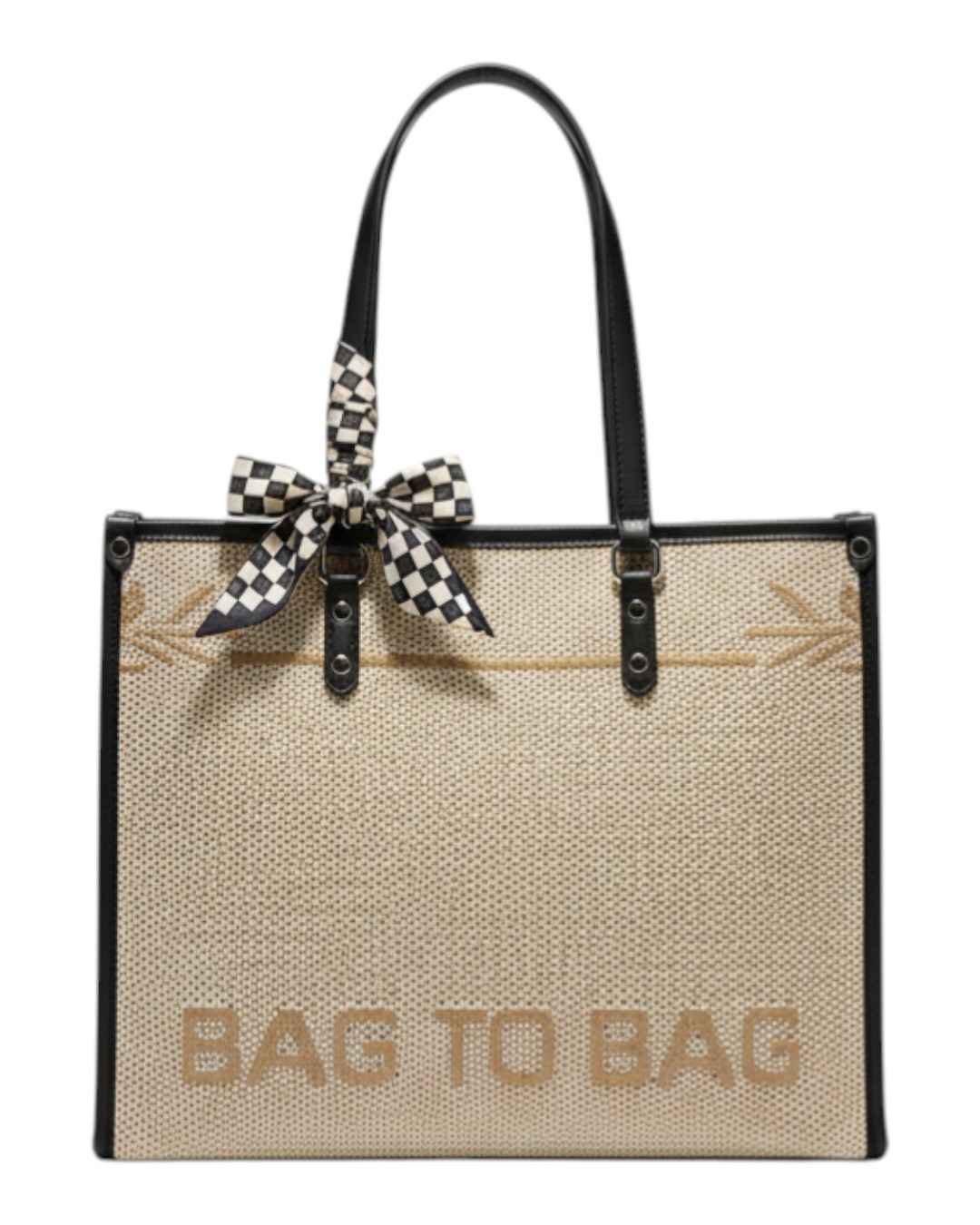 BAG TO BAG Τσάντα Ώμου J2505 - B/W ΓΥΝΑΙΚΕΙΕΣ ΤΣΑΝΤΕΣ > SPRING – SUMMER 2026 > Τσάντες Ωμου - Γυναικείες Τσάντες