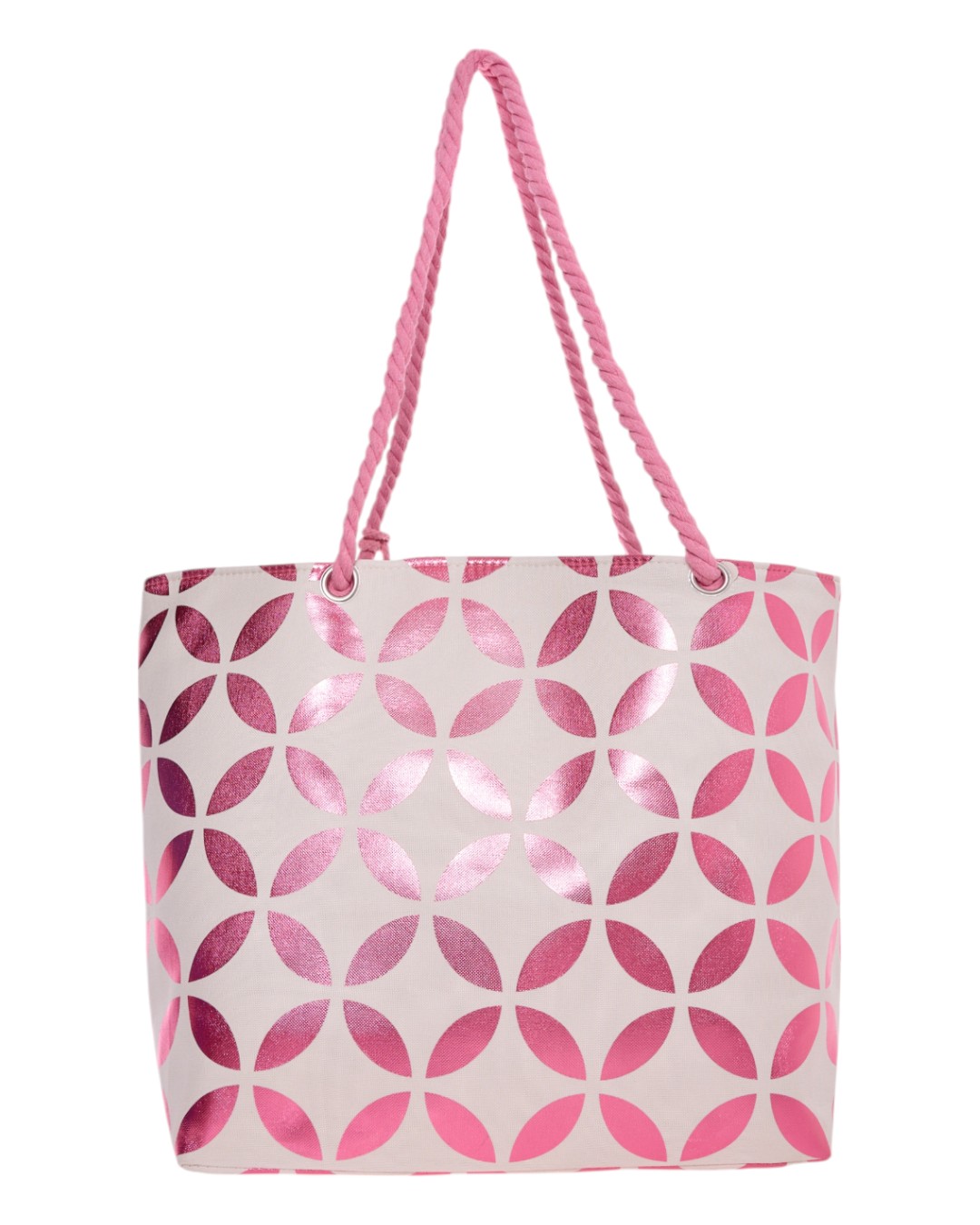 Τσάντα θαλάσσης 9629 - Ροζ BAG TO BAG - Image 3