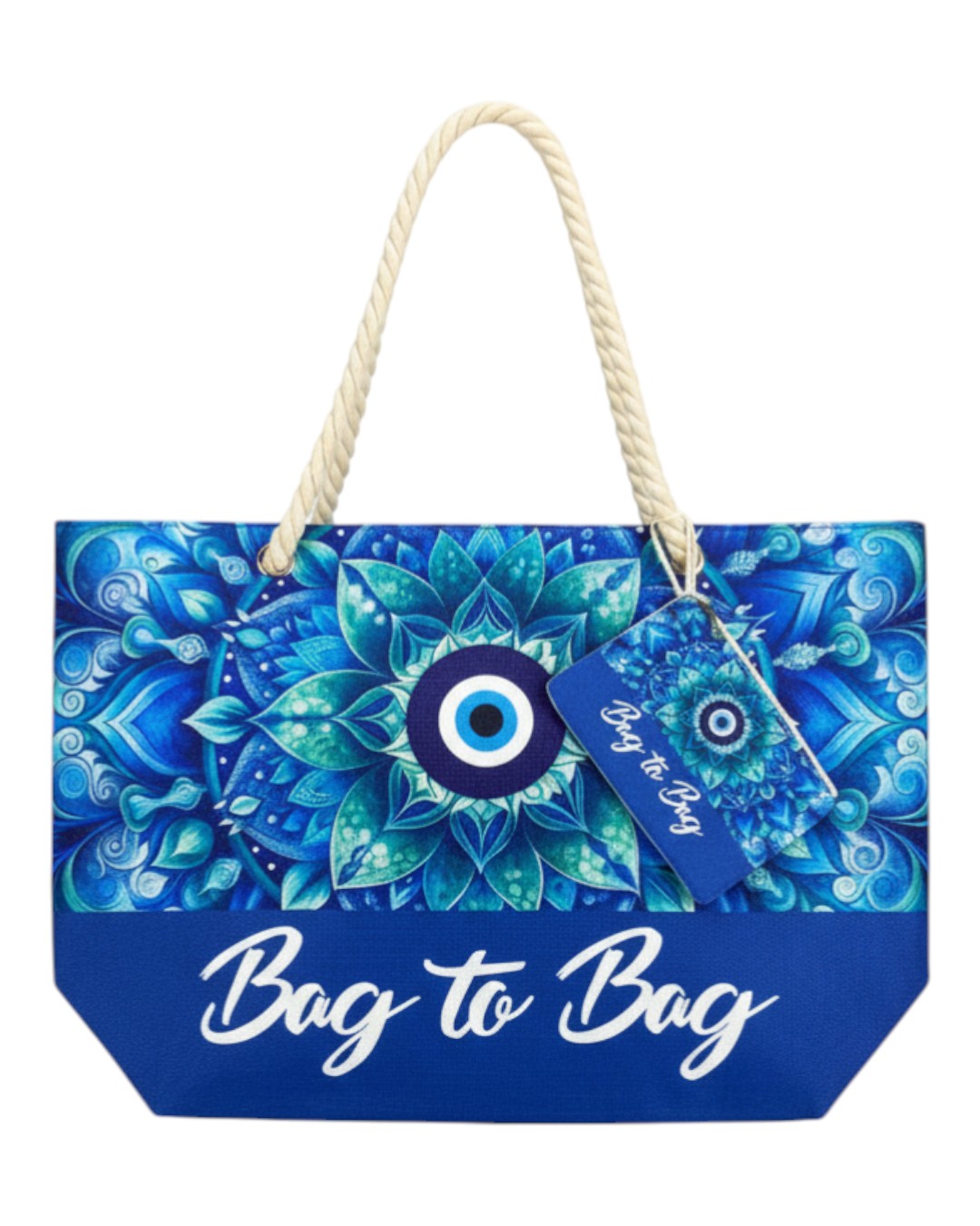 BAG TO BAG Τσάντα θαλάσσης YY 1116 - Πετρόλ ΓΥΝΑΙΚΕΙΕΣ ΤΣΑΝΤΕΣ > SPRING – SUMMER 2026 > Τσάντες Θαλάσσης - Γυναικείες Τσάντες