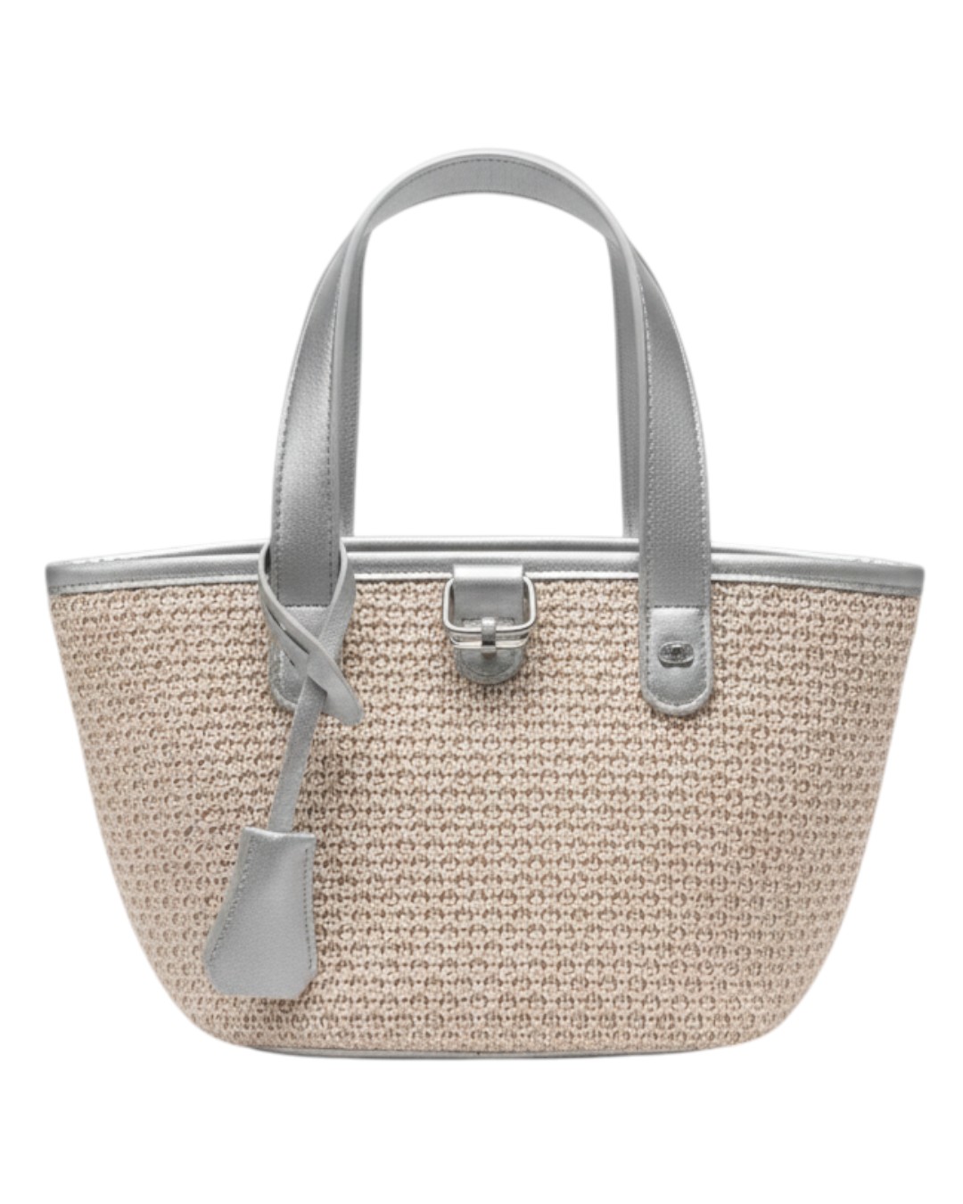 BAG TO BAG Τσάντα χειρος 10657 - Ασημί ΓΥΝΑΙΚΕΙΕΣ ΤΣΑΝΤΕΣ > SPRING – SUMMER 2026 > Τσάντες Χειρός - Γυναικείες Τσάντες
