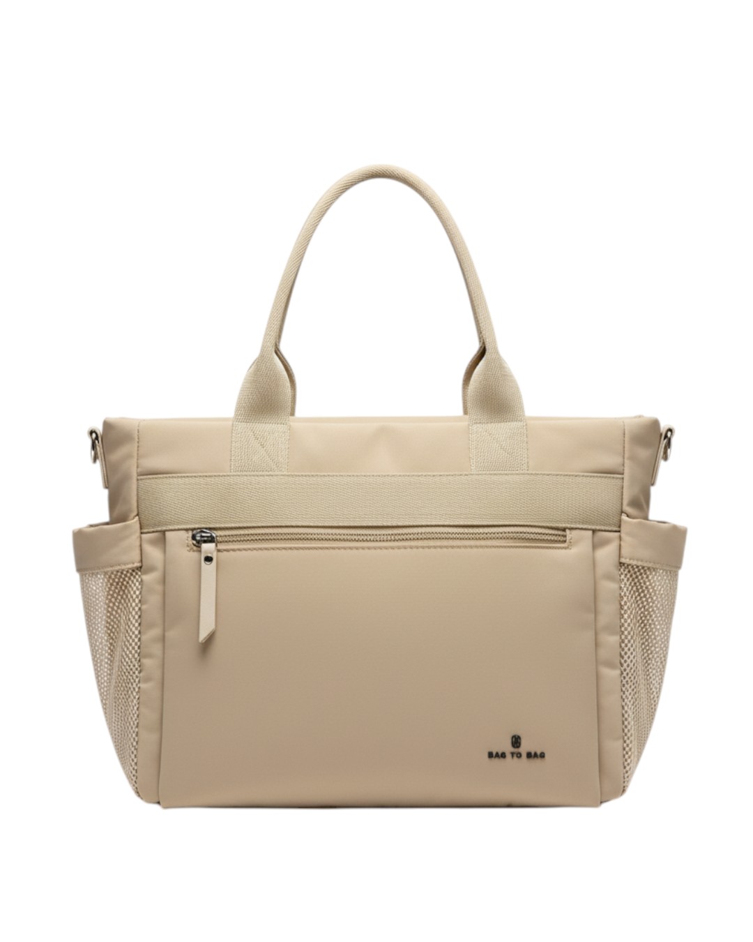 BAG TO BAG Τσάντα χειρός A8007 - Μπέζ ΓΥΝΑΙΚΕΙΕΣ ΤΣΑΝΤΕΣ > SPRING – SUMMER 2026 > Τσάντες Χειρός - Γυναικείες Τσάντες