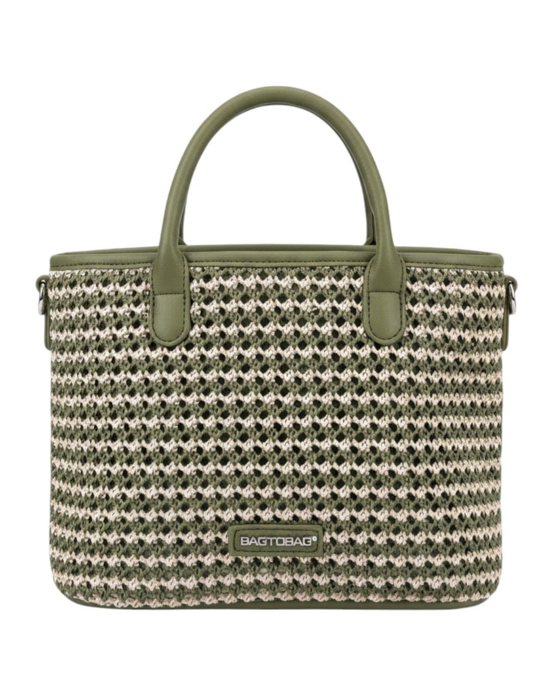 BAG TO BAG Τσάντα χειρός F2666-1 - Πράσινο ΓΥΝΑΙΚΕΙΕΣ ΤΣΑΝΤΕΣ > SPRING – SUMMER 2026 > Τσάντες Χειρός - Γυναικείες Τσάντες