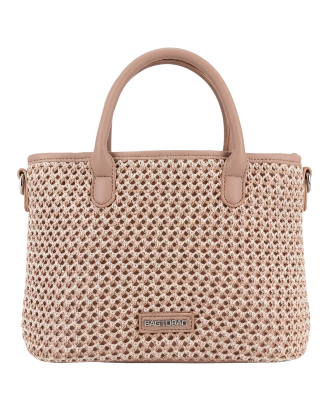 BAG TO BAG Τσάντα χειρός F2666-1 - Ροζ ΓΥΝΑΙΚΕΙΕΣ ΤΣΑΝΤΕΣ > SPRING – SUMMER 2026 > Τσάντες Χειρός - Γυναικείες Τσάντες