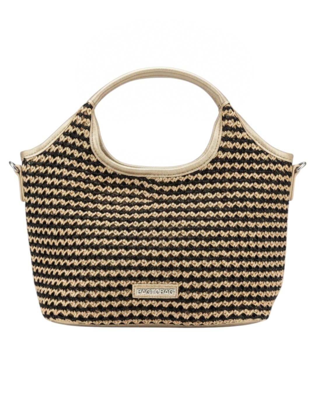 BAG TO BAG Τσάντα χειρός F2666-2 - Χρυσό ΓΥΝΑΙΚΕΙΕΣ ΤΣΑΝΤΕΣ > SPRING – SUMMER 2026 > Τσάντες Χειρός - Γυναικείες Τσάντες