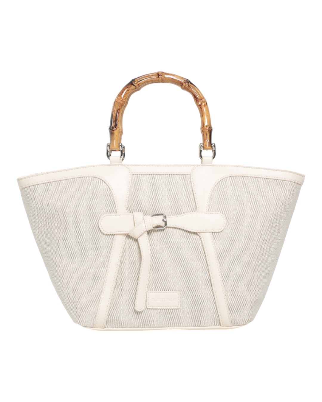 BAG TO BAG Τσάντα χειρός ND-90311 - Ασπρο ΓΥΝΑΙΚΕΙΕΣ ΤΣΑΝΤΕΣ > SPRING – SUMMER 2026 > Τσάντες Χειρός - Γυναικείες Τσάντες