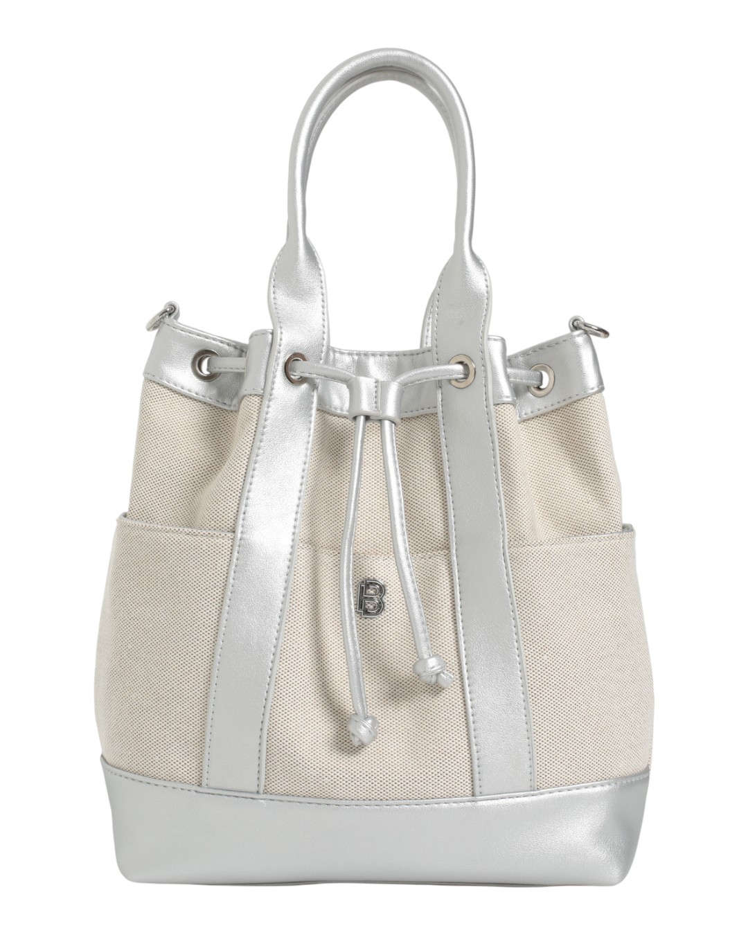 BAG TO BAG Τσάντα χειρός ND-90321 - Ασημί ΓΥΝΑΙΚΕΙΕΣ ΤΣΑΝΤΕΣ > SPRING – SUMMER 2026 > Τσάντες Χειρός - Γυναικείες Τσάντες