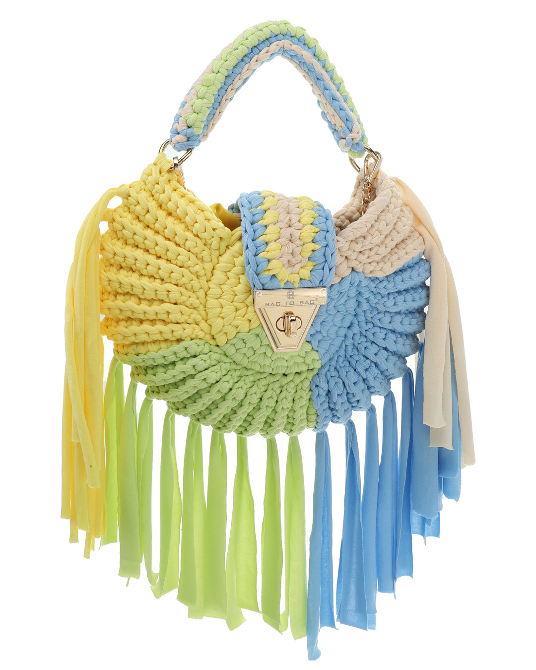 BAG TO BAG Τσάντα χιαστί ψάθινη με κρόσσια KD-1012 - Μπλέ ΓΥΝΑΙΚΕΙΕΣ ΤΣΑΝΤΕΣ > SPRING – SUMMER 2026 > Τσάντες Χειρός - Γυναικείες Τσάντες