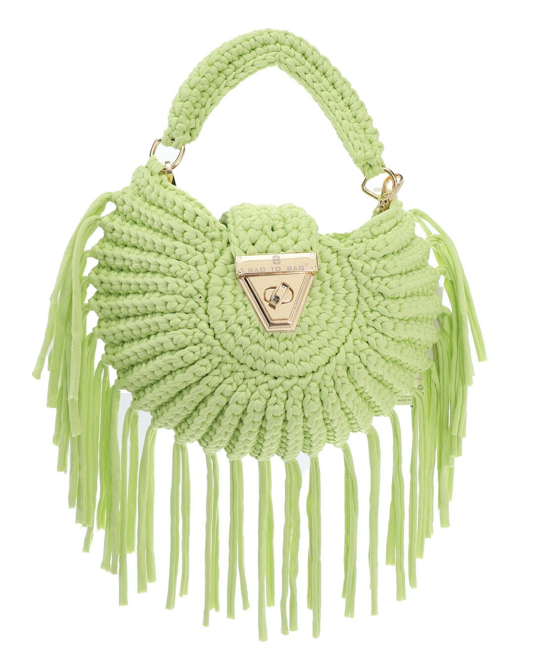 BAG TO BAG Τσάντα χιαστί ψάθινη με κρόσσια KD-1012 - Πράσινο ΓΥΝΑΙΚΕΙΕΣ ΤΣΑΝΤΕΣ > SPRING – SUMMER 2026 > Τσάντες Χειρός - Γυναικείες Τσάντες