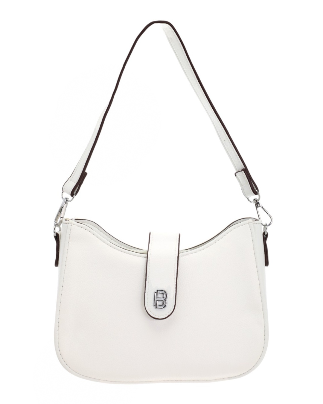 BAG TO BAG Τσάντα ώμου BY-88179 - Ασπρο SPRING – SUMMER 2026 > Τσάντες Ωμου - Γυναικείες Τσάντες