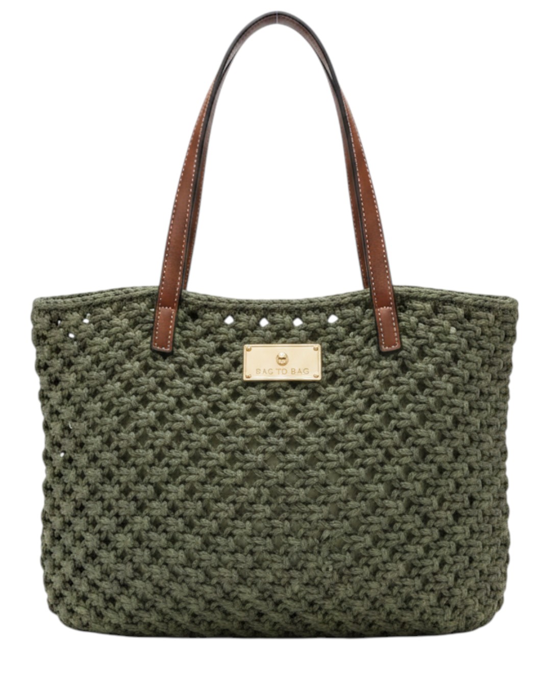 BAG TO BAG Τσάντα ώμου CN26002 - Πράσινο ΓΥΝΑΙΚΕΙΕΣ ΤΣΑΝΤΕΣ > SPRING – SUMMER 2026 > Τσάντες Ωμου - Γυναικείες Τσάντες