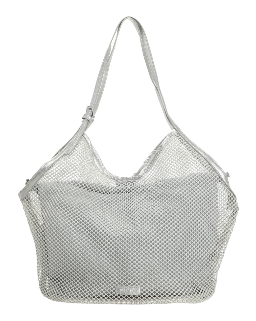 BAG TO BAG Τσάντα ώμου QQ-9857 - Ασημί ΓΥΝΑΙΚΕΙΕΣ ΤΣΑΝΤΕΣ > SPRING – SUMMER 2026 > Τσάντες Ωμου - Γυναικείες Τσάντες