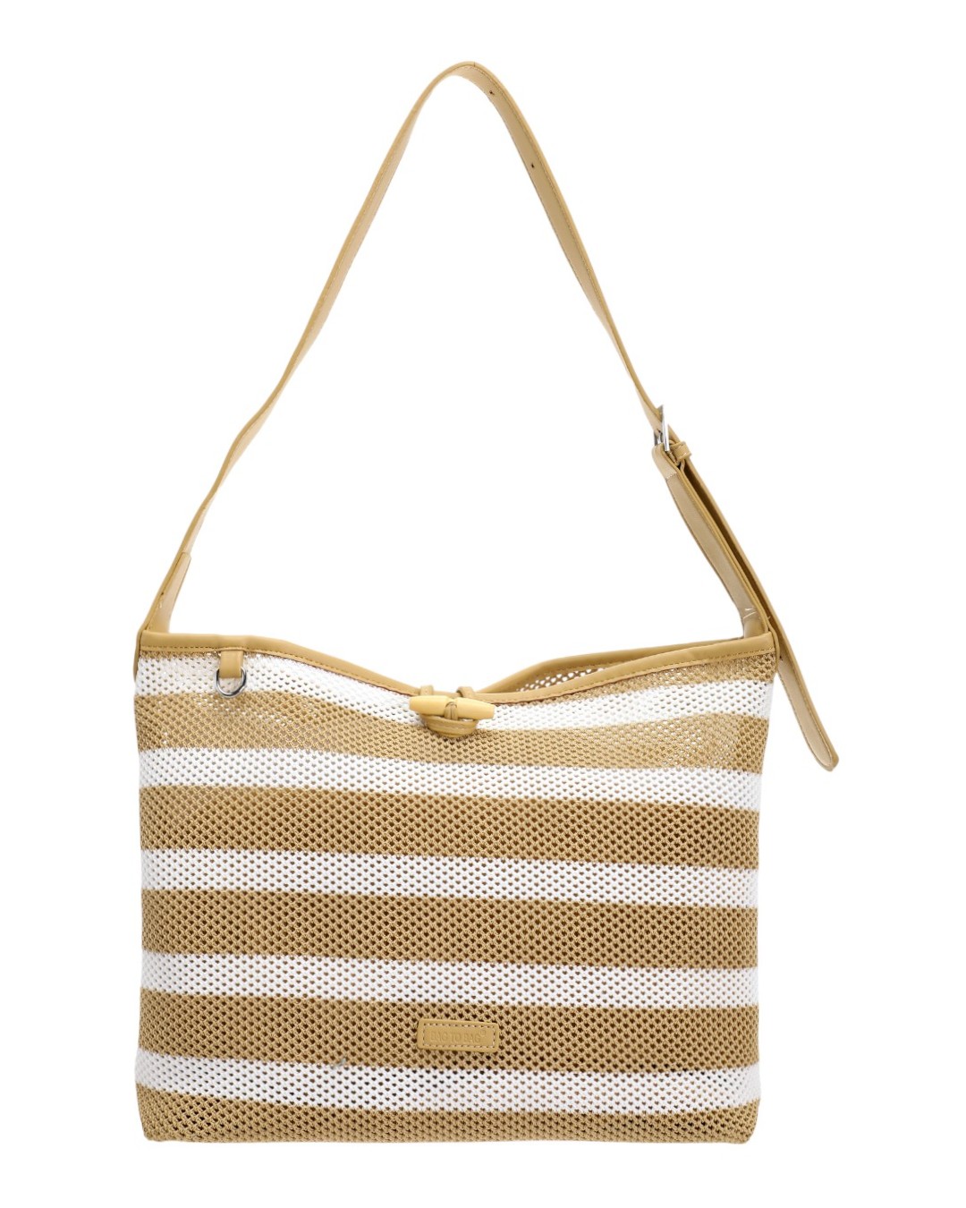 BAG TO BAG Τσάντα ώμου QQ-9861 - Μπέζ ΓΥΝΑΙΚΕΙΕΣ ΤΣΑΝΤΕΣ > SPRING – SUMMER 2026 > Τσάντες Ωμου - Γυναικείες Τσάντες