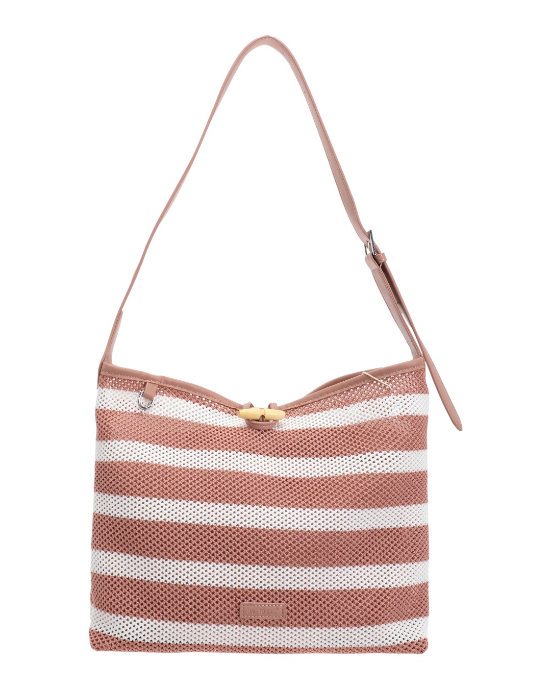 BAG TO BAG Τσάντα ώμου QQ-9861 - Ροζ ΓΥΝΑΙΚΕΙΕΣ ΤΣΑΝΤΕΣ > SPRING – SUMMER 2026 > Τσάντες Ωμου - Γυναικείες Τσάντες
