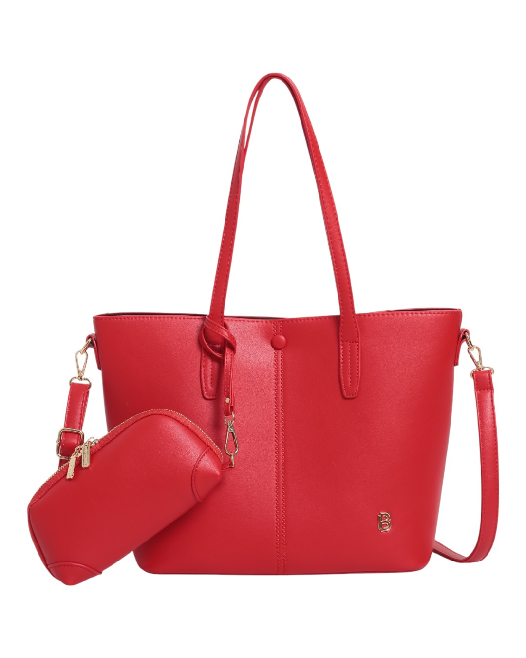 Τσάντα ώμου XY-37008 - Κόκκινο BAG TO BAG - Image 4