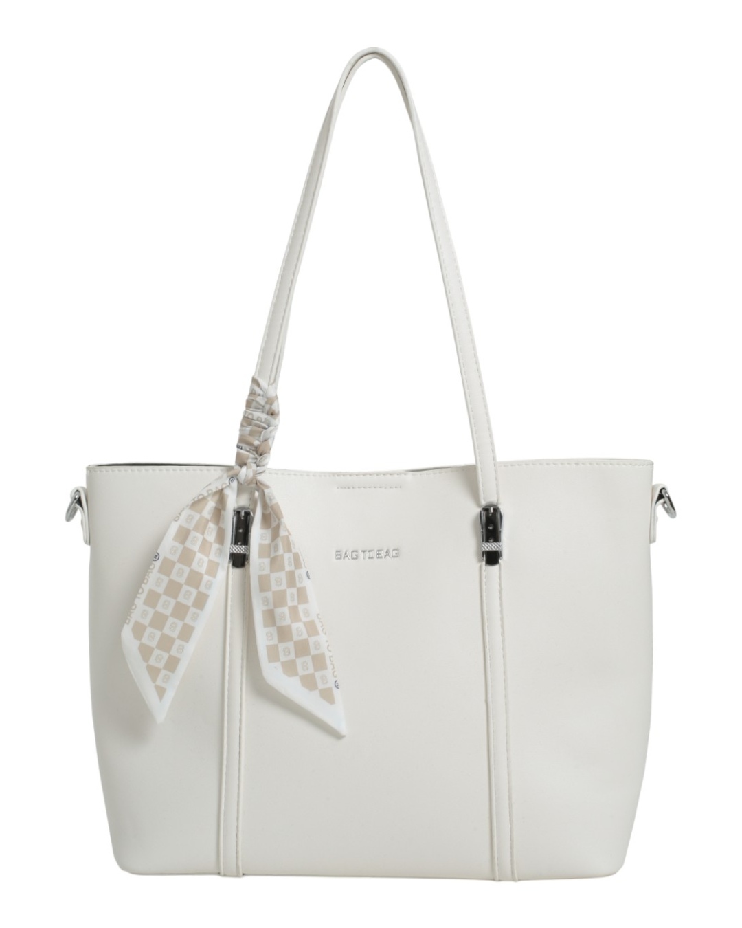 BAG TO BAG Τσάντα ώμου XY-37009 - Ασπρο ΓΥΝΑΙΚΕΙΕΣ ΤΣΑΝΤΕΣ > SPRING – SUMMER 2026 > ΕΚΘΕΣΗ > Τσάντες Ωμου - Γυναικείες Τσάντες