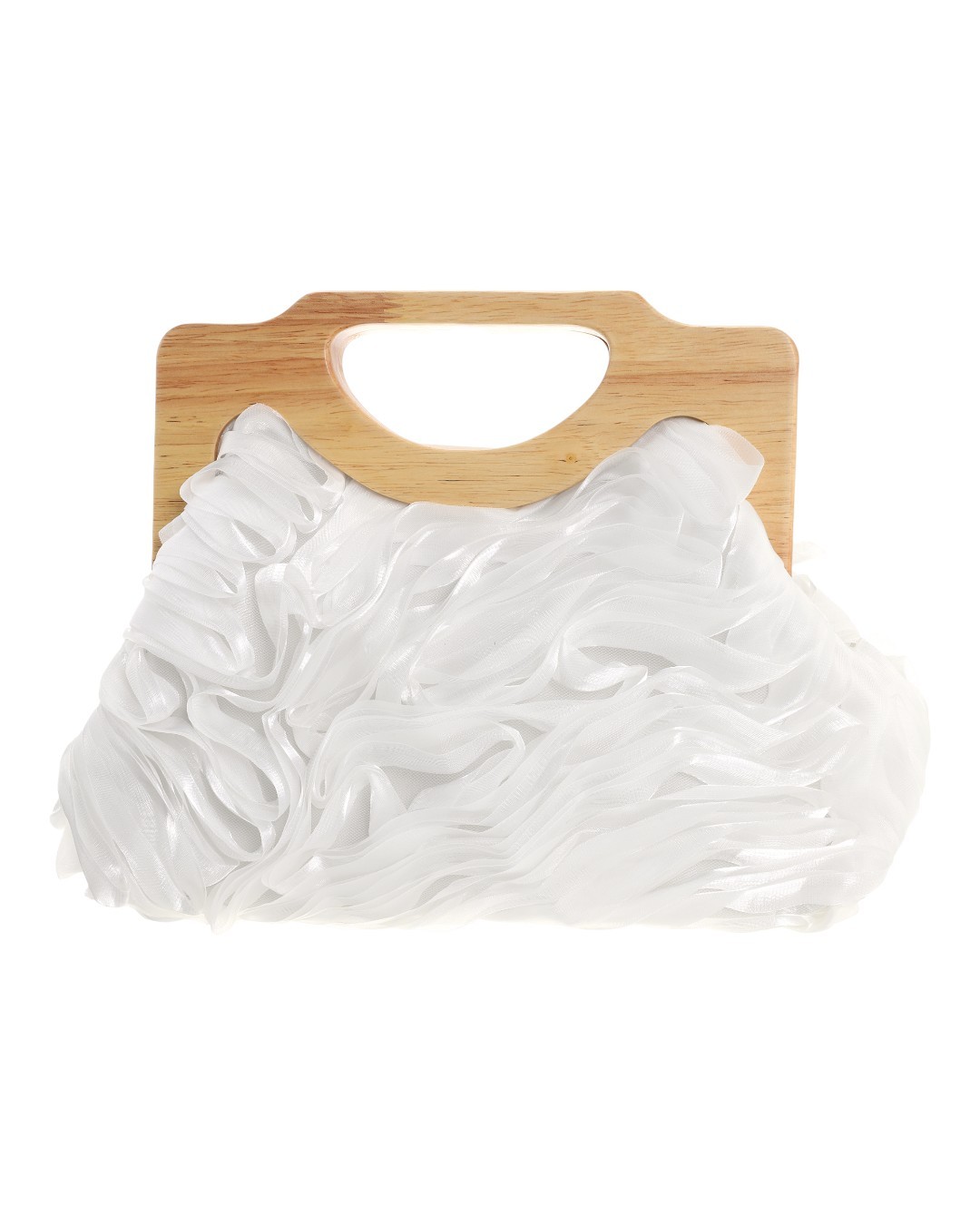 BAG TO BAG Τσαντάκι χειρός MD2562 - Ασπρο ΓΥΝΑΙΚΕΙΕΣ ΤΣΑΝΤΕΣ > SPRING – SUMMER 2026 > Βραδινά Τσαντάκια / Clutch - Γυναικείες Τσάντες > Τσάντες Χειρός - Γυναικείες Τσάντες