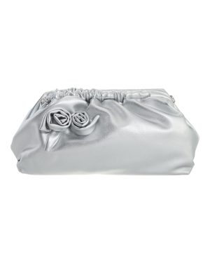 BAG TO BAG Τσαντάκι χειρός  MD2571 - Ασημί ΓΥΝΑΙΚΕΙΕΣ ΤΣΑΝΤΕΣ > SPRING – SUMMER 2026 > Βραδινά Τσαντάκια / Clutch - Γυναικείες Τσάντες > Τσάντες Χειρός - Γυναικείες Τσάντες