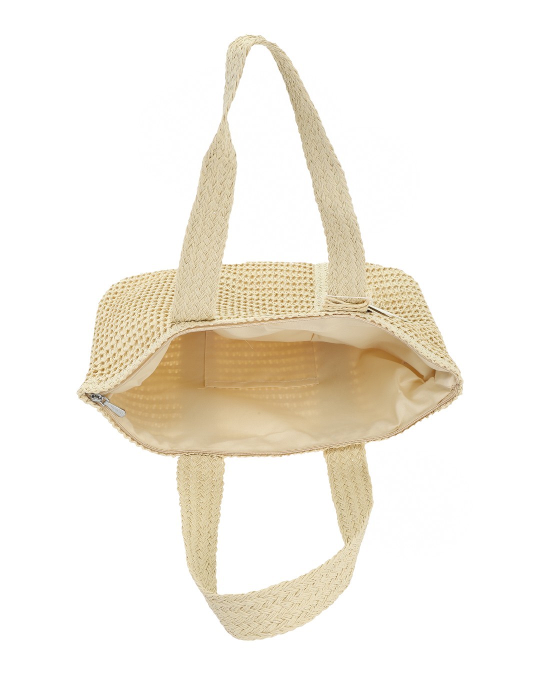 Ψάθινη Τσάντα ώμου CH-1738 - Apricot BAG TO BAG - Image 2