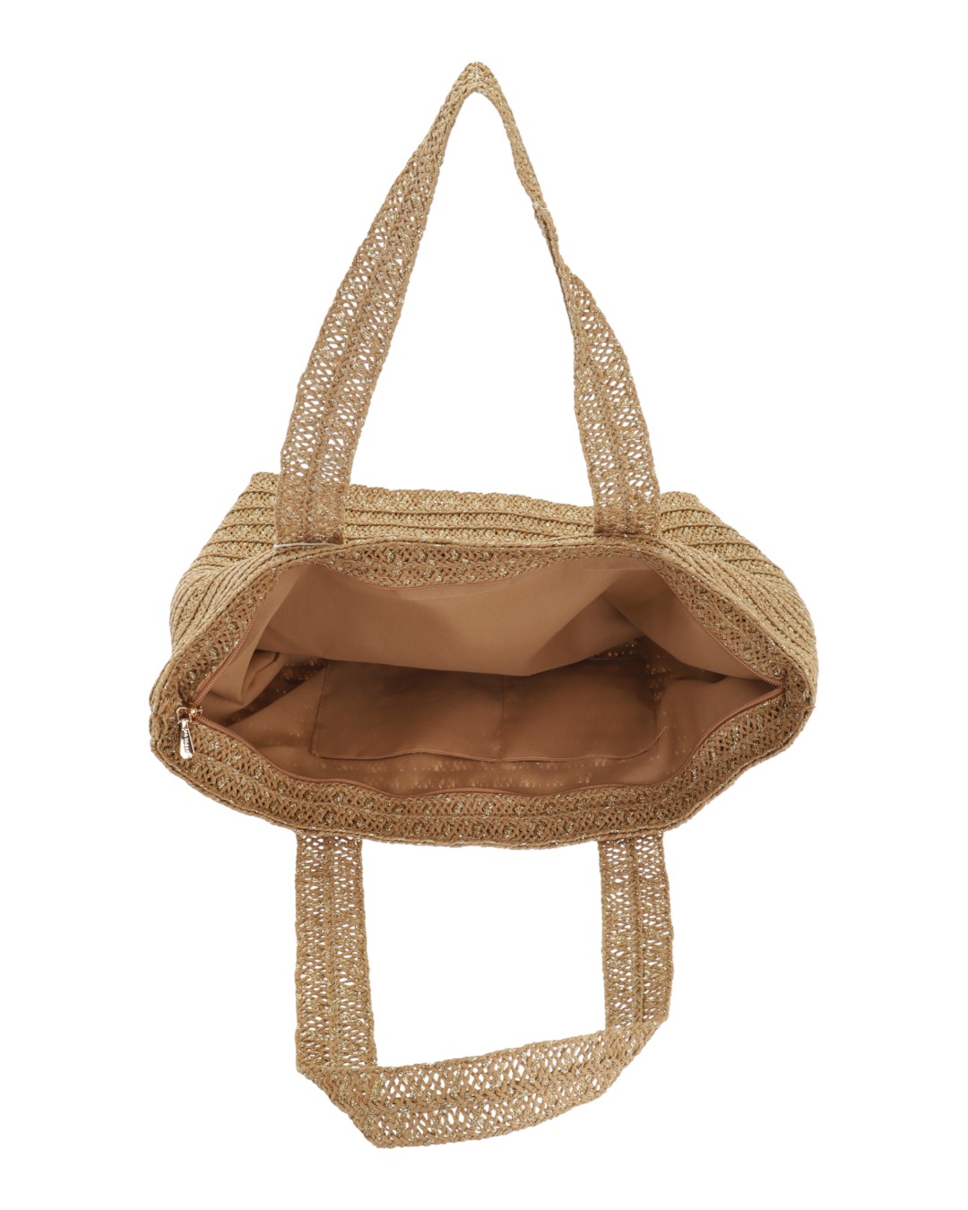 Ψάθινη Τσάντα ώμου XY-2650 - Χακί BAG TO BAG - Image 2
