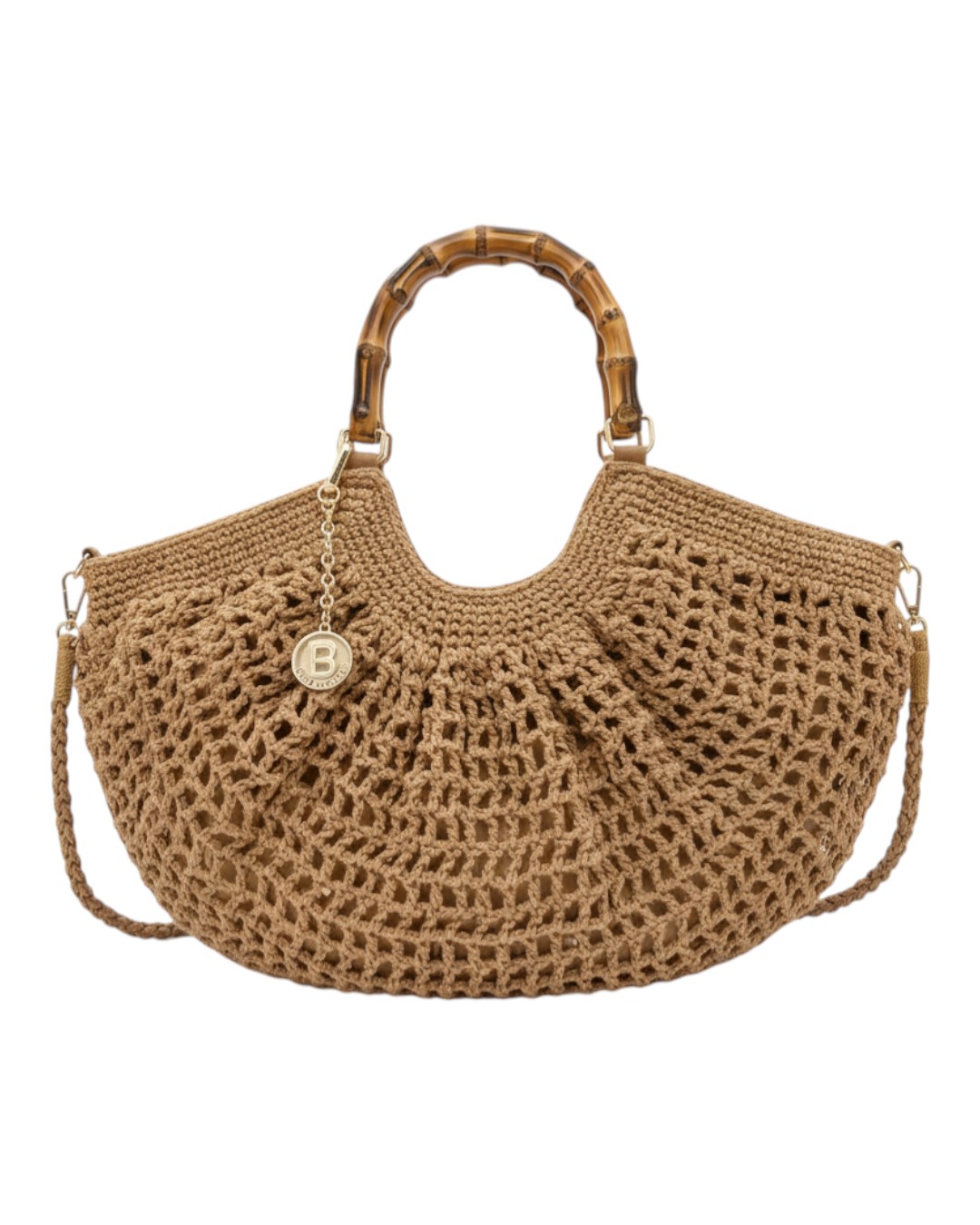 BAG TO BAG Ψάθινο τσαντάκι ώμου CN26008 - Χακί ΓΥΝΑΙΚΕΙΕΣ ΤΣΑΝΤΕΣ > SPRING – SUMMER 2026 > Τσάντες Ωμου - Γυναικείες Τσάντες