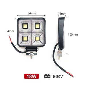 Διαστάσεις: 84mm x 84mm x 19mm.