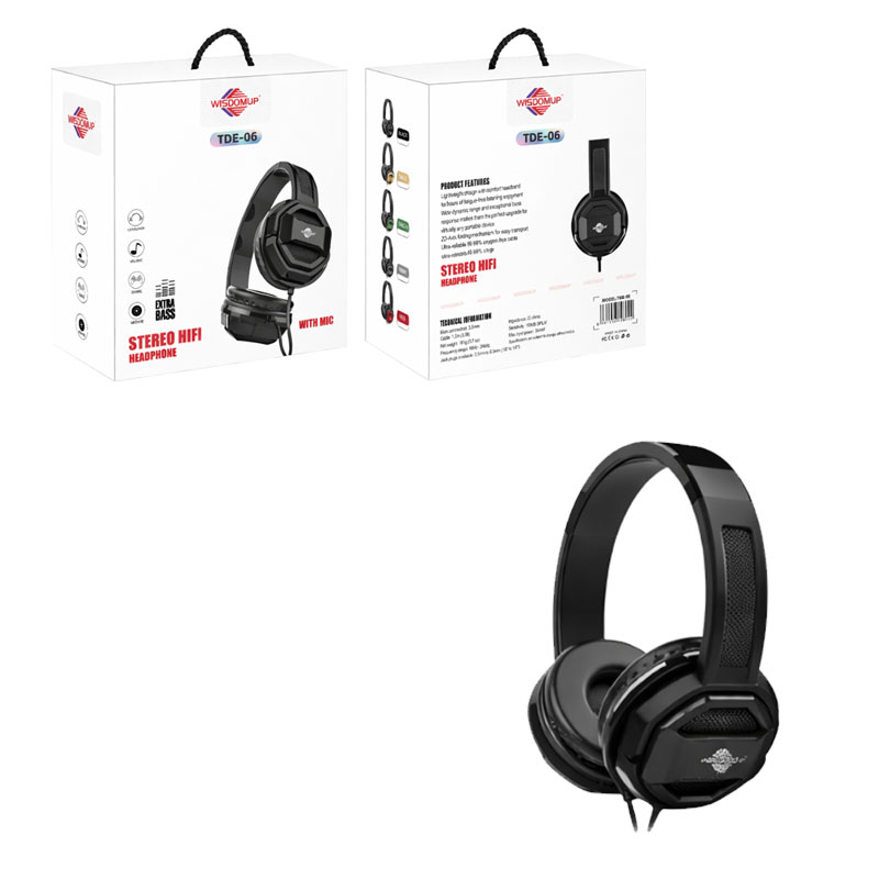 Απολαύστε ποιοτικό ήχο με τα ενσύρματα ακουστικά κεφαλής Stereo HiFi