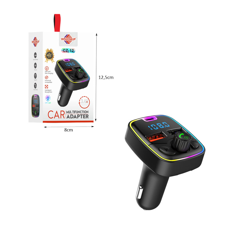 αναπαραγωγή μουσικής και ασύρματη σύνδεση σε μία συσκευή. Διαθέτει FM transmitter για μετάδοση μουσικής από το κινητό στο ραδιόφωνο του αυτοκινήτου