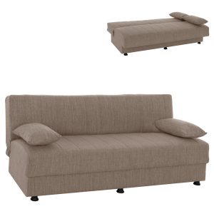 ΚΑΝΑΠΕΣ ΚΡΕΒΑΤΙ ΤΡΙΘΕΣΙΟΣ ΜΠΕΖ FB93239.04 180x83x74Υ εκ.